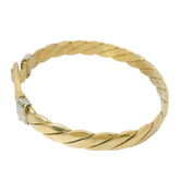 7.5” Pre-owned 9CT Hook & Loop Bangle (37.10g)